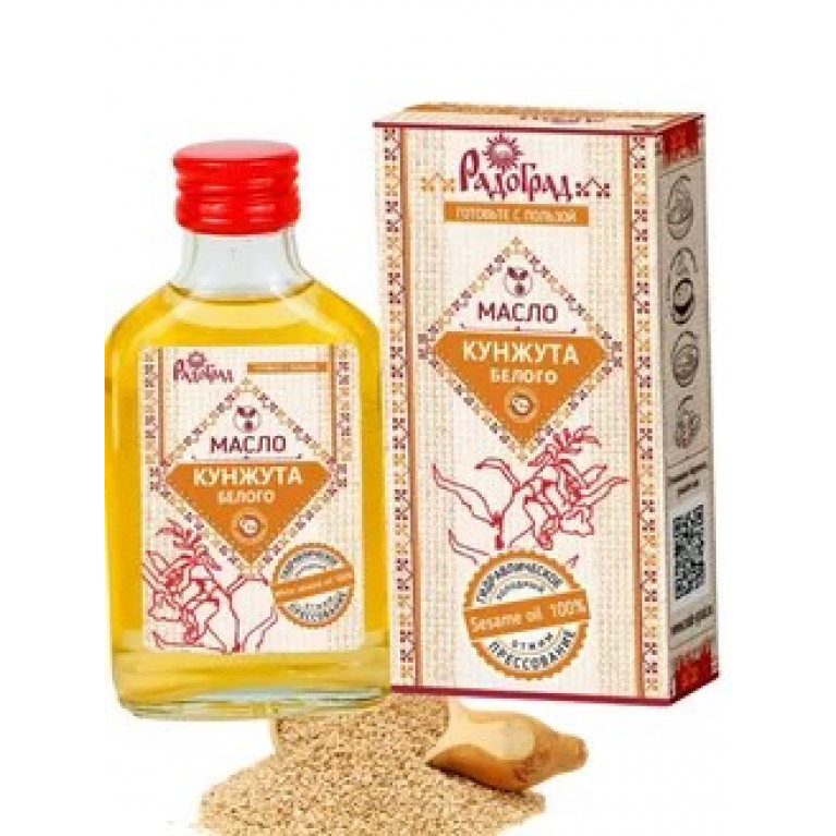 Масло кунжута белого 100 мл/радоград/