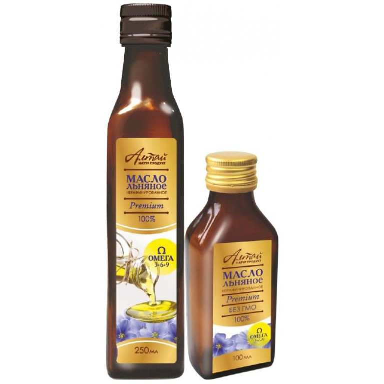 Масло льняное 250 мл