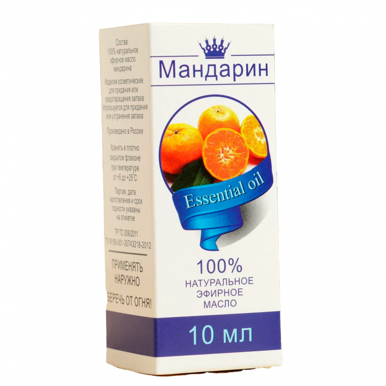 Масло мандарина 10 мл/сибирь намедойл/