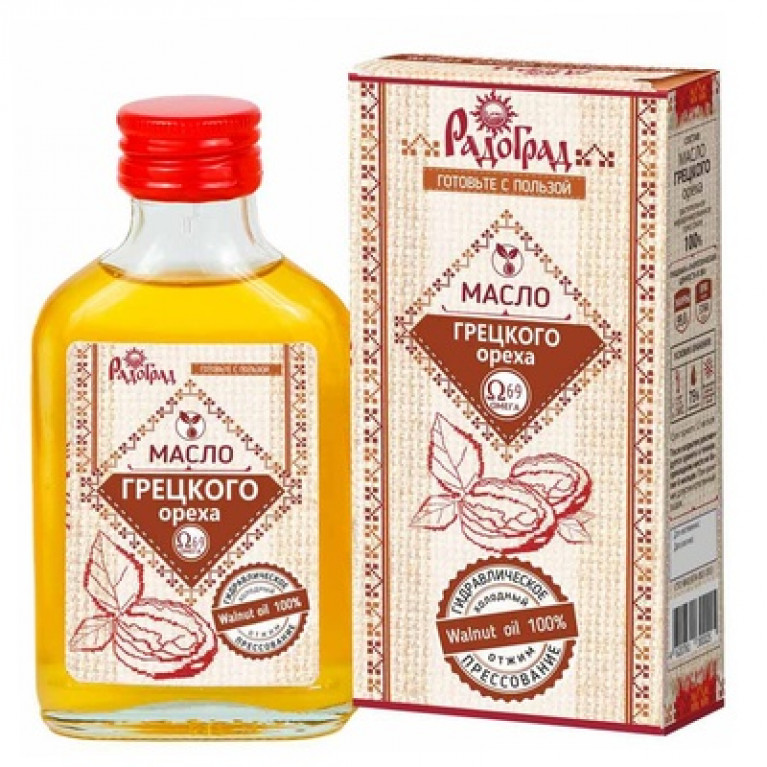 Масло грецкого ореха 100 мл/радоград/