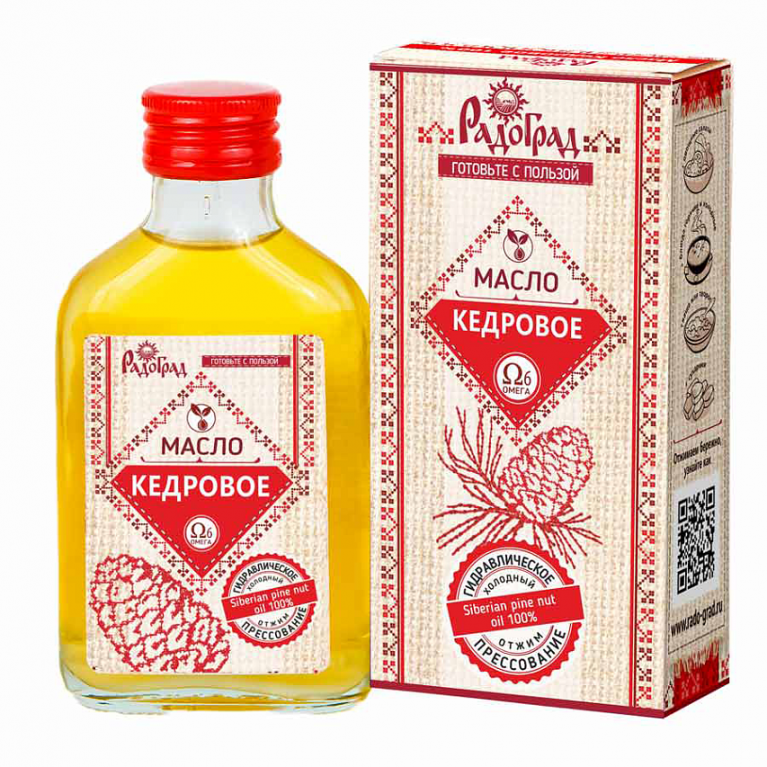Масло кедровое 100 мл/радоград/