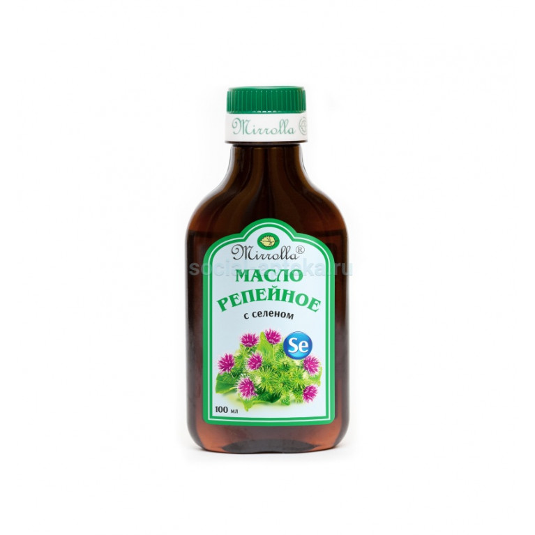 Масло репейное 100 мл/селен/