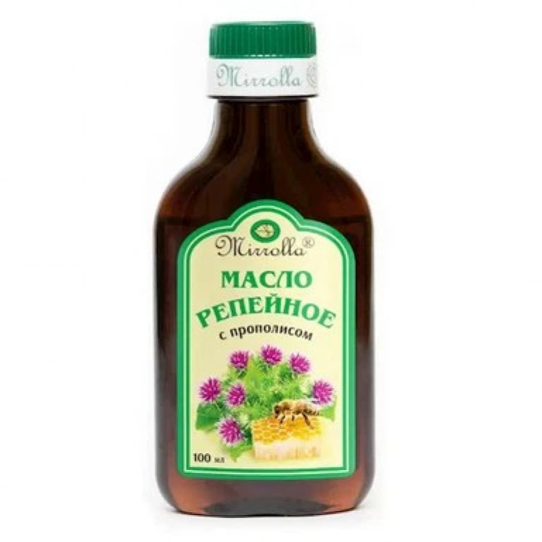 Масло репейное 100 мл/прополис/