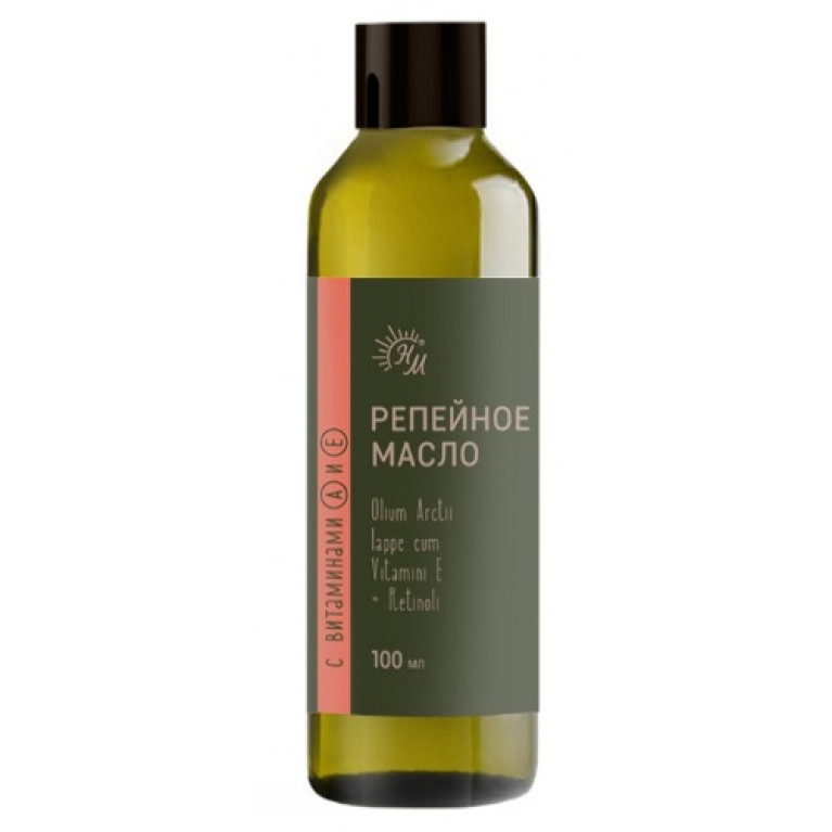 Масло репейное 100 мл/НМ витамины а,е/