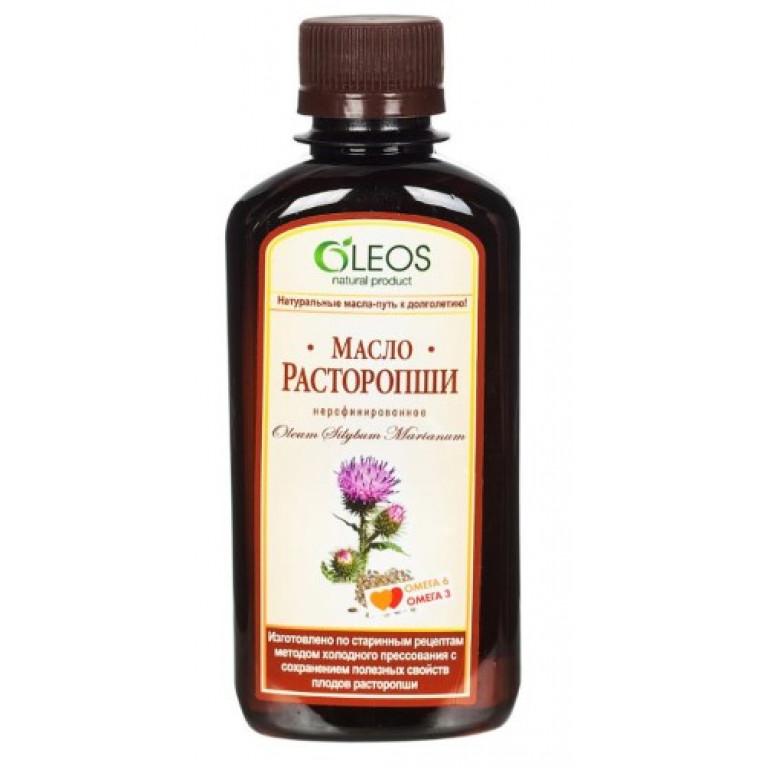 Масло расторопши 200 мл/олеос/