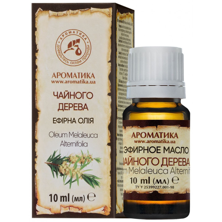 Масло чайного дерева 100% 10 мл/ароматика/