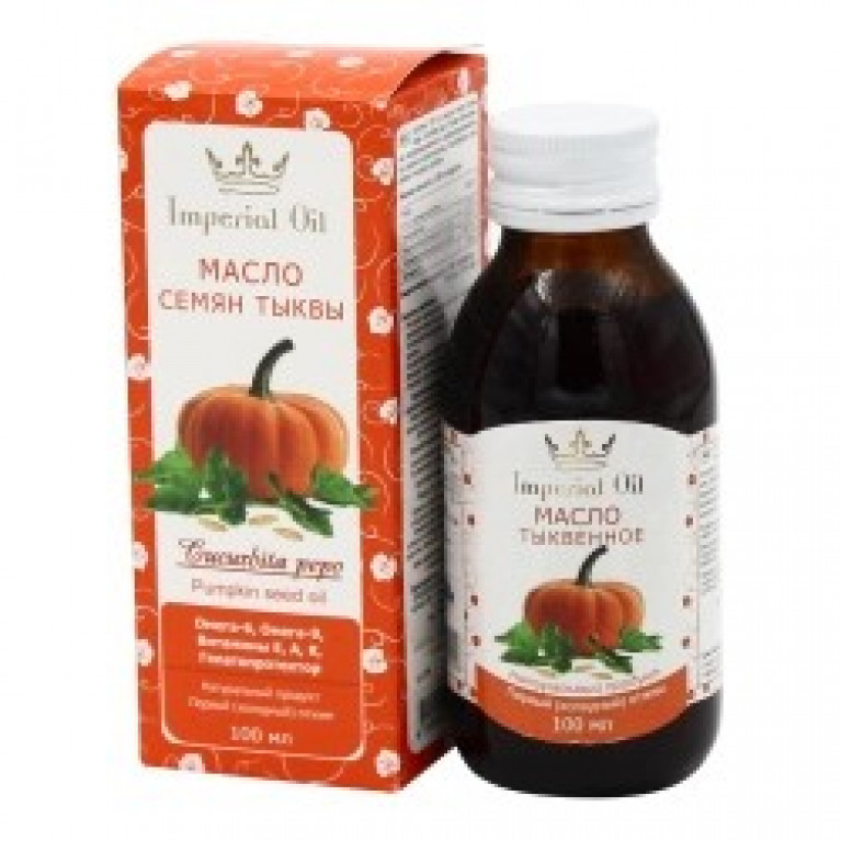 Масло тыквенное 100 мл/Империал Ойл/