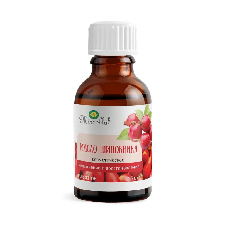 Масло шиповника 25 мл/миролла/