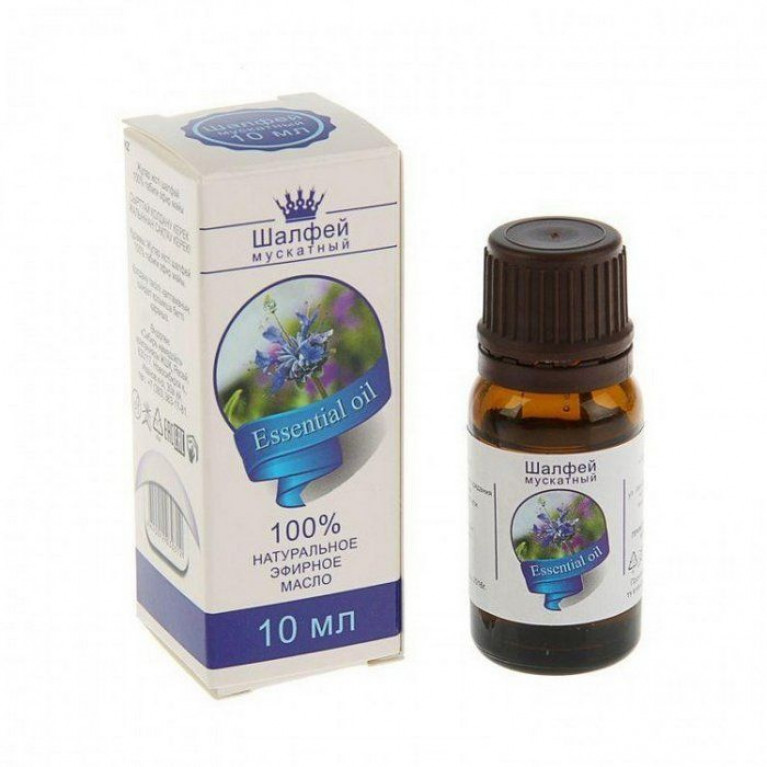 Масло шалфея 10 мл/сибирь намедойл/