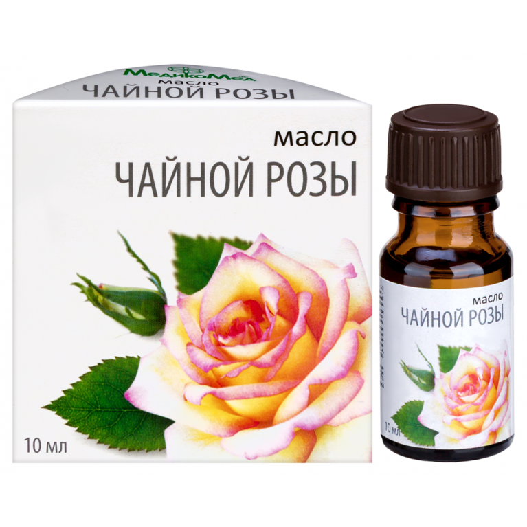 Масло розы чайной 10 мл 