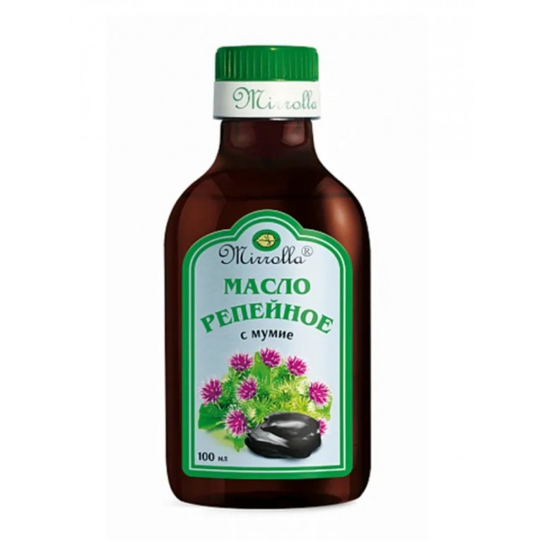 Масло репейное 100 мл/мумие/