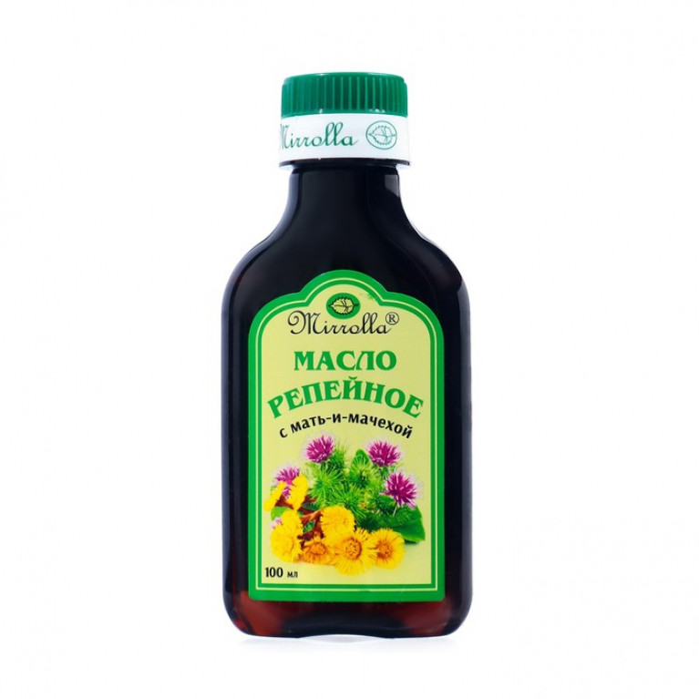 Масло репейное 100 мл/мать-и-мачехой/