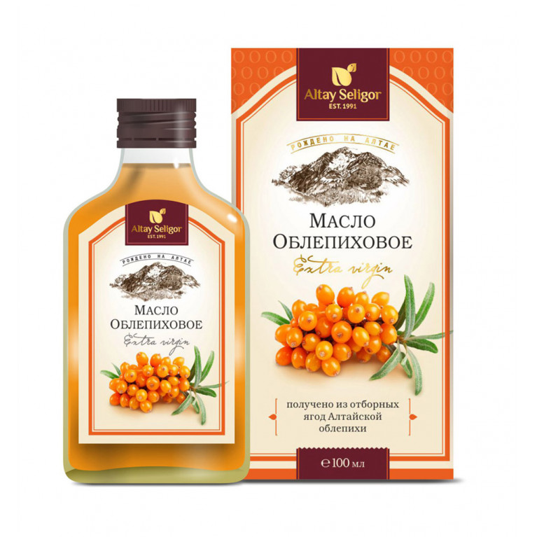 Масло облепиховое 100 мл/алтай/