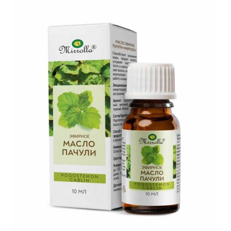 Масло пачули 10 мл/МИРРОЛЛА/
