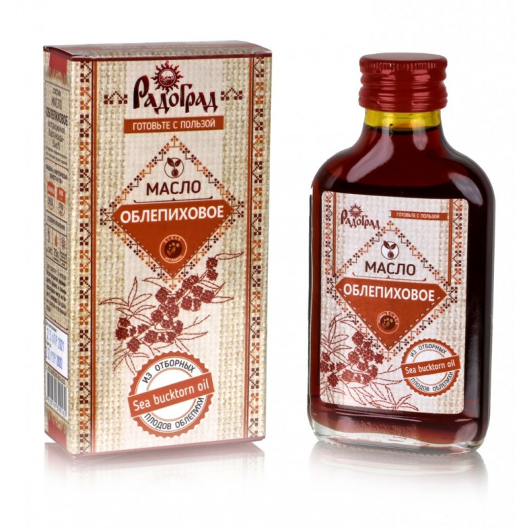 Масло облепиховое 100 мл/радоград/