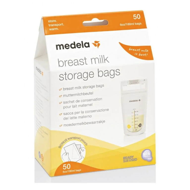Медела пакеты для хранения грудного молока №50