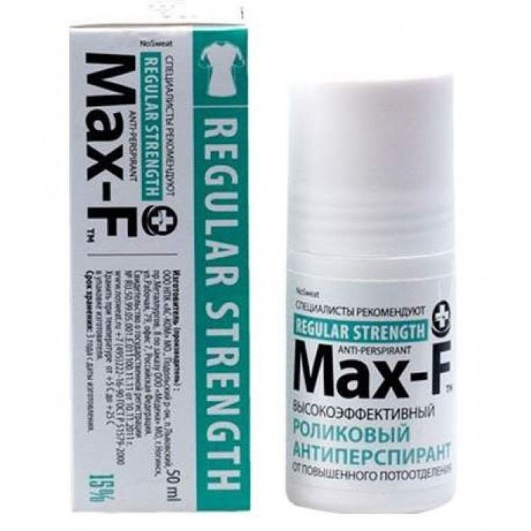 Мах-Ф антиперспирант 15% 50 мл