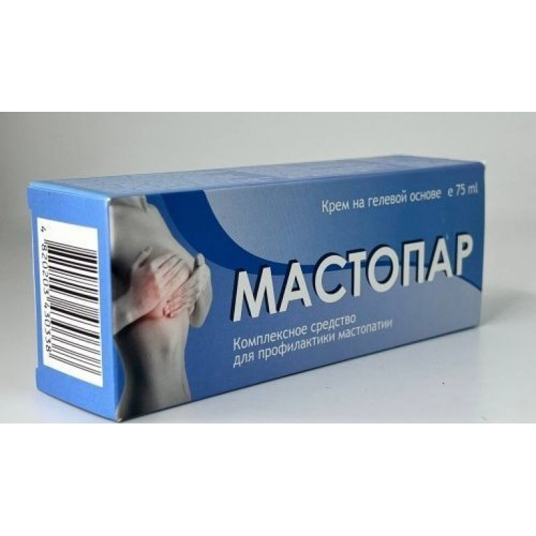 Мастопар крем на гелевой основе 75 мл