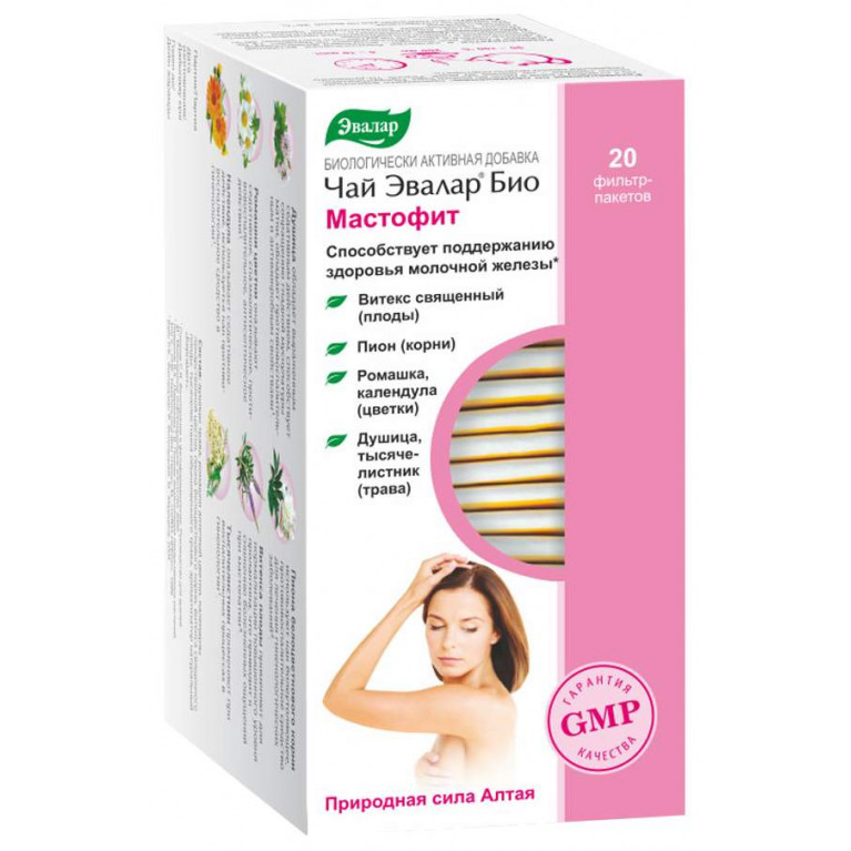 Мастофит чай фильтр-пакетики №20/эвалар/