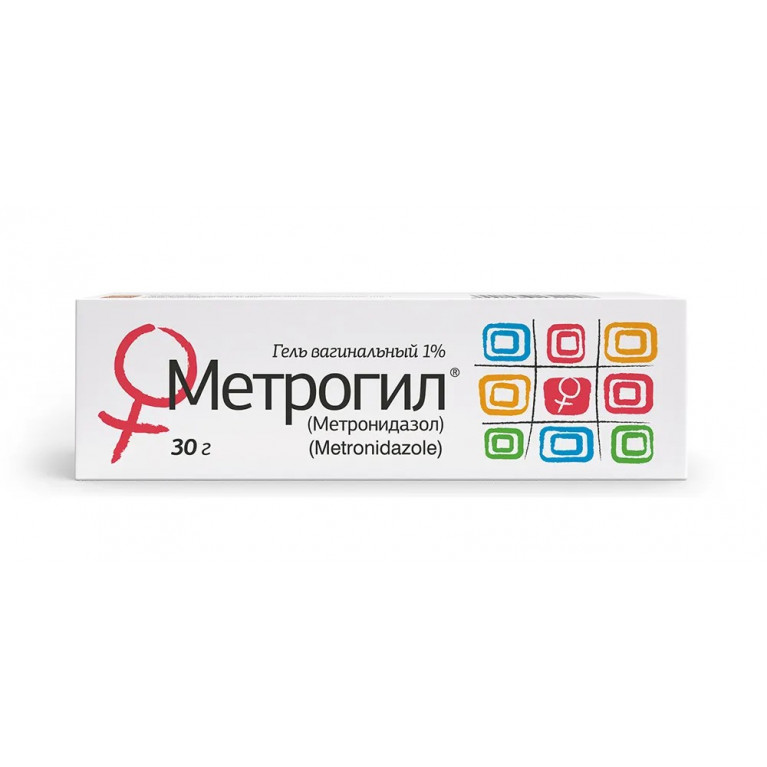Метрогил гель вагинальный 1% 30 г