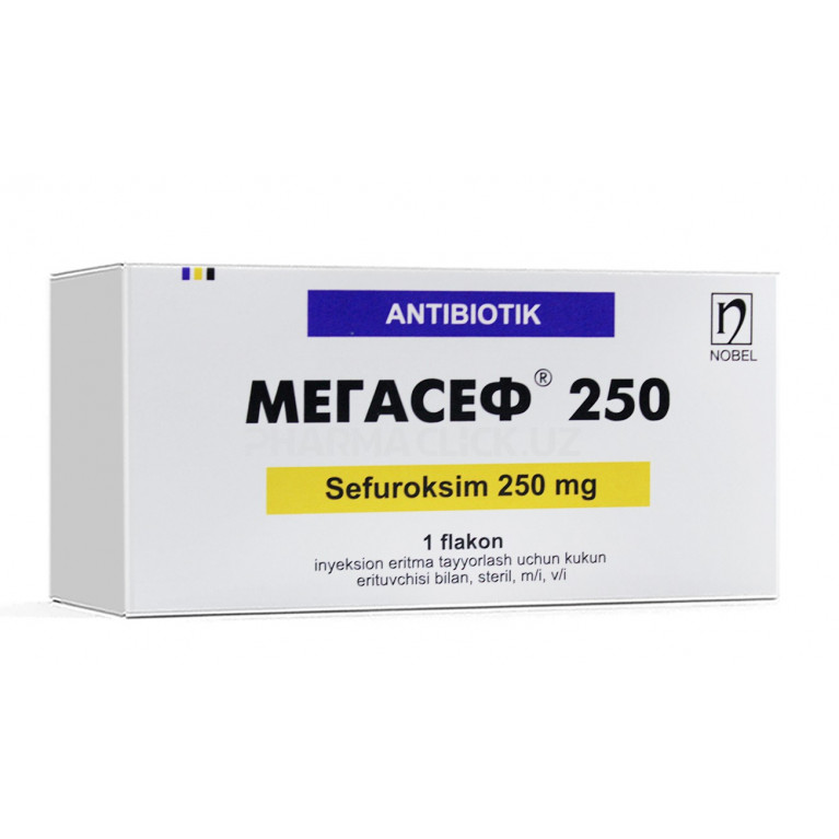 Мегасеф флакон 250 мг №1