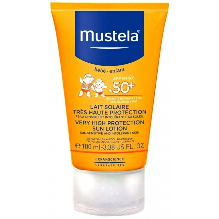Мустелла солнцезащитное молочко SPF-50+ 100 мл