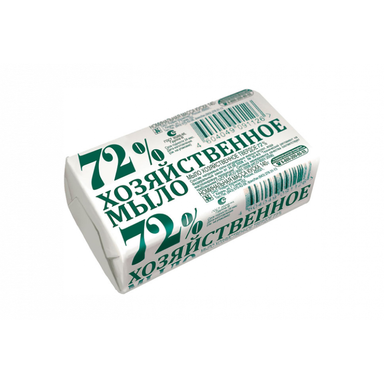 Мыло хозяйственное 72% 140 г