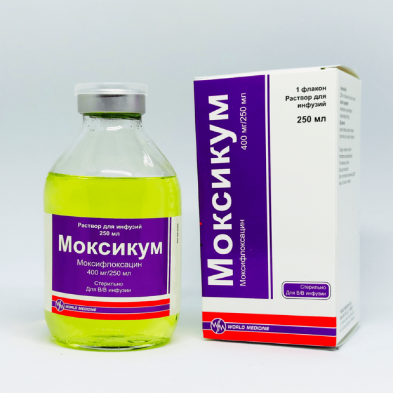 Моксикум раствор для инфузий 400 мг 250 мл №1