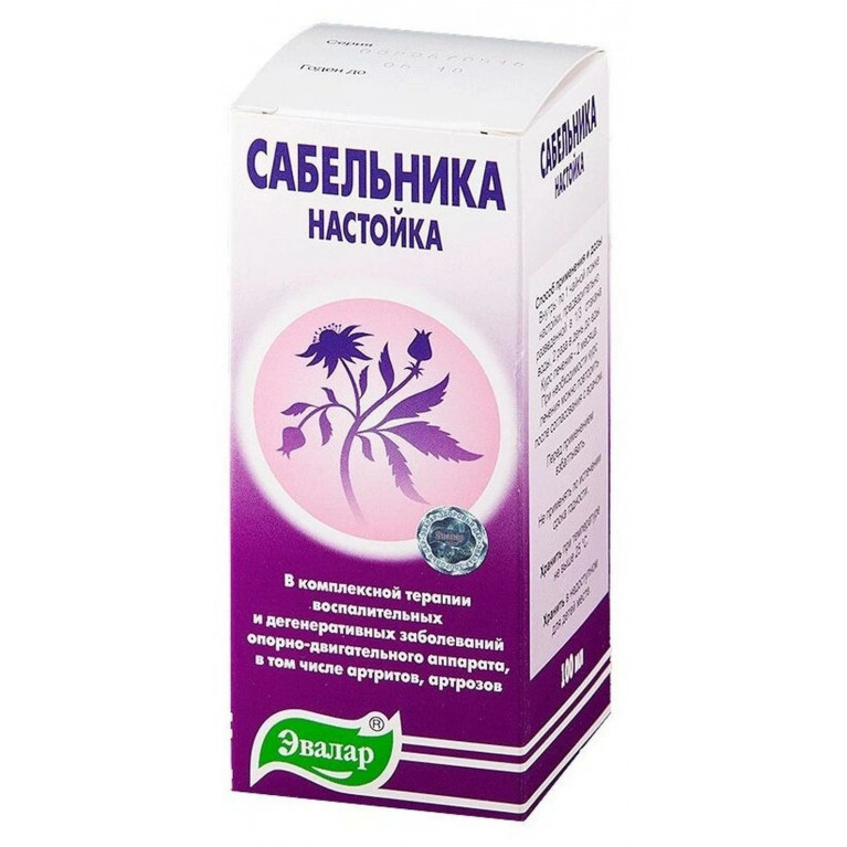Настойка сабельника 100 мл