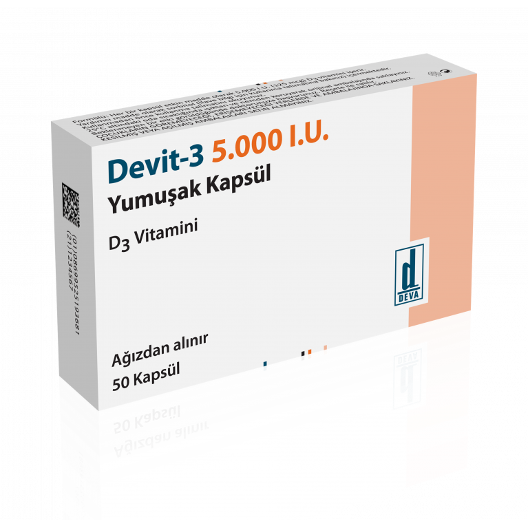 Девит-3 капсулы 5000 №50/турция