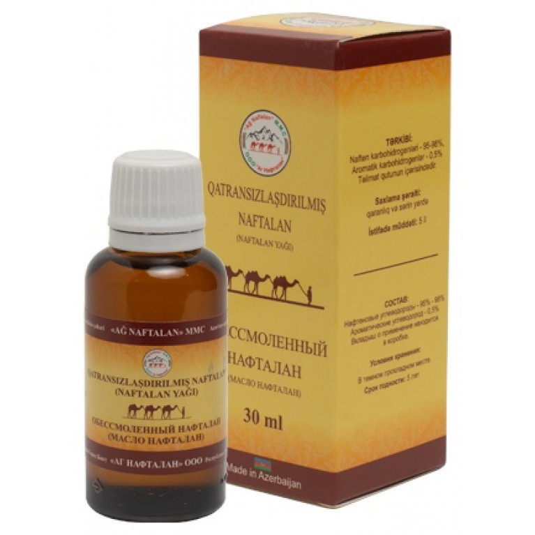 Дерма-нафт масло нафталан обессмоленный 30 мл