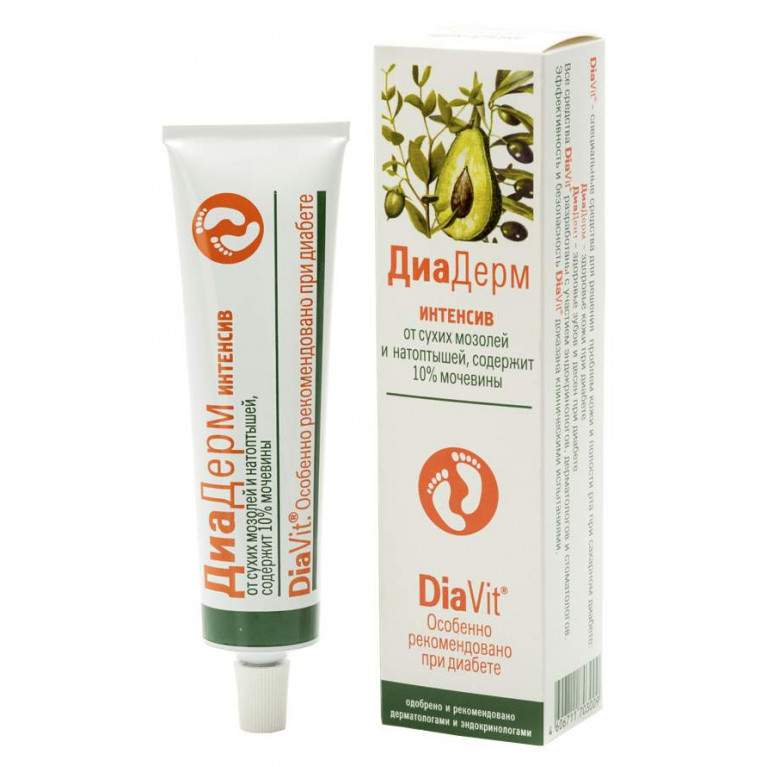 ДиаДерм интенсив крем от мозолей и натоптышей 75 мл