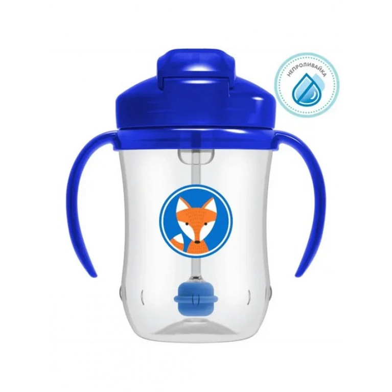 Доктор Браунс чашка-поильник с трубочкой и грузиком 170 мл