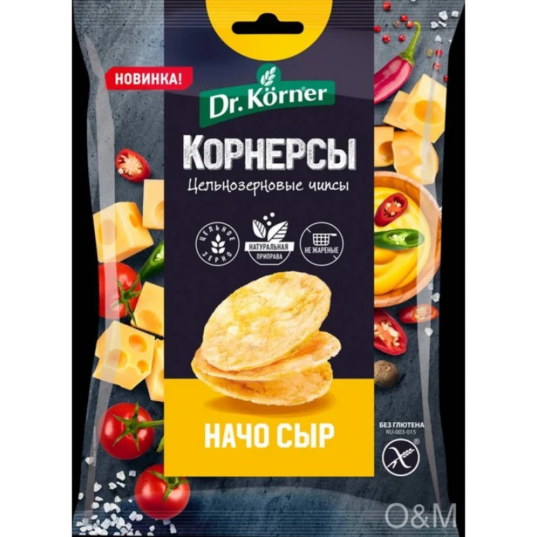 Доктор Корнер корнерсы чипсы начо сыр 50 г