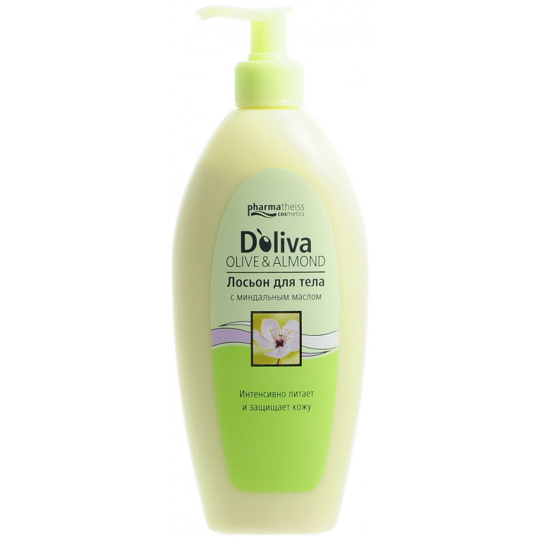 Долива лосьон для тела с дозатором 500 мл/миндальное масло и пантенол/