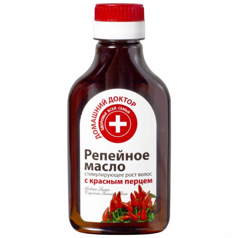 Домашний доктор масло для волос 100 мл/красный перец/