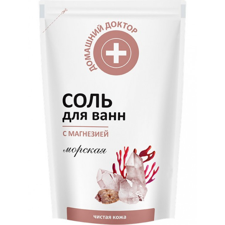 Домашний доктор соль для ванн с магнезией 500 г