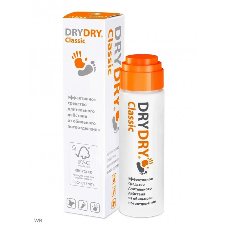 Драй-драй средство от обильного потовыделения 35 мл/classic/