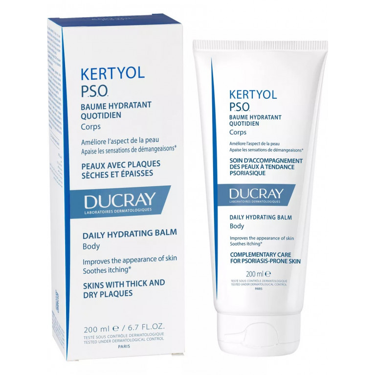 Дюкрей Кертиоль ПСО бальзам увлажняющий от псориаза 200 мл