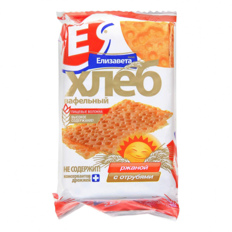 Елизавета хлеб ржаной с отрубями 85 г