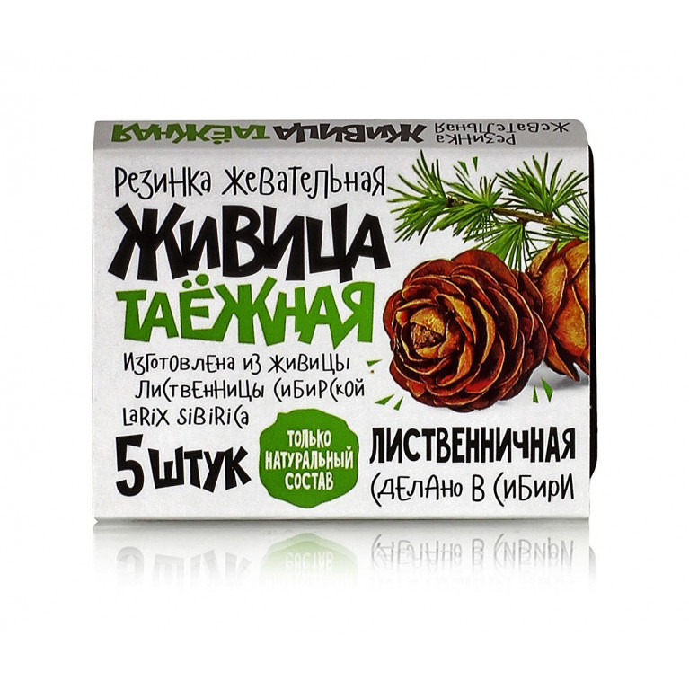 Живица таежная жевательная смолка №5