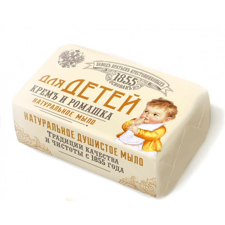 ЗБК мыло для детей крем и ромашка 190 г