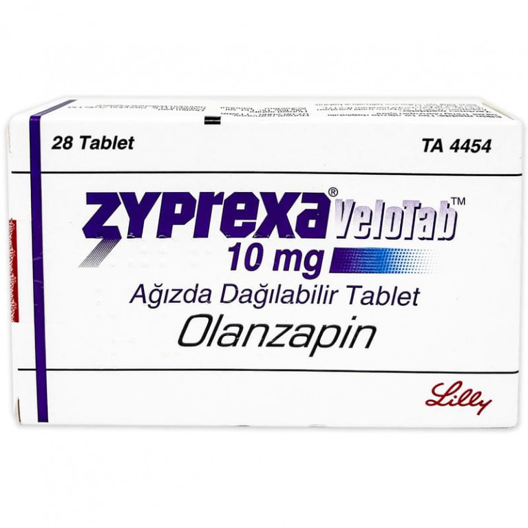 Зипрекса таблетки 10 мг №28/Турция/