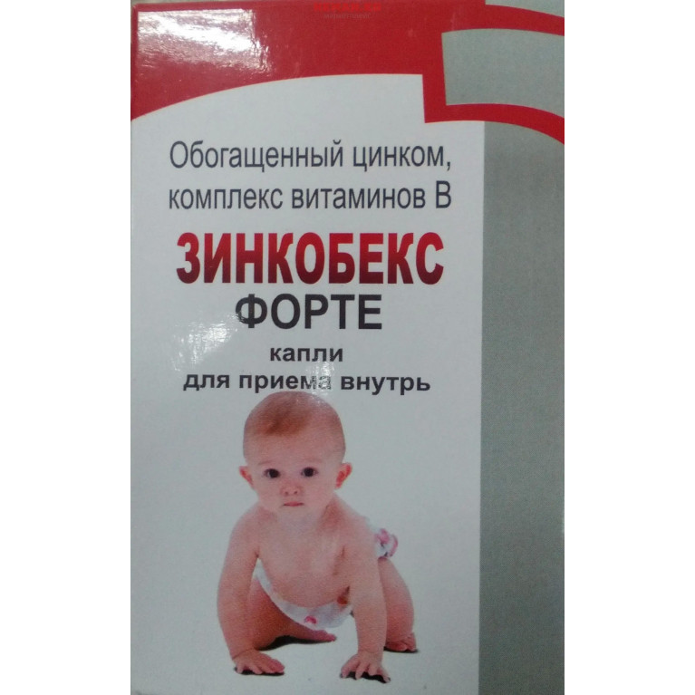 Зинкобекс форте капли 30 мл
