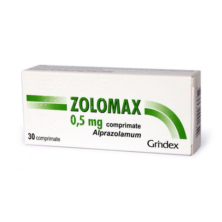 Золомакс таблетки 0,5мг №30 