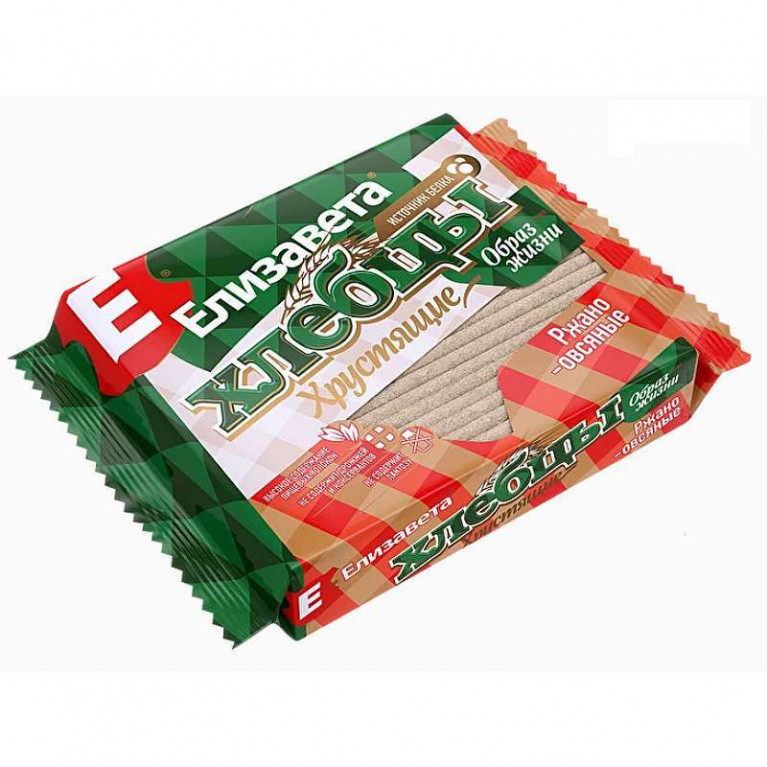 Елизавета хлебцы 100% ржано-овсяные 90 г