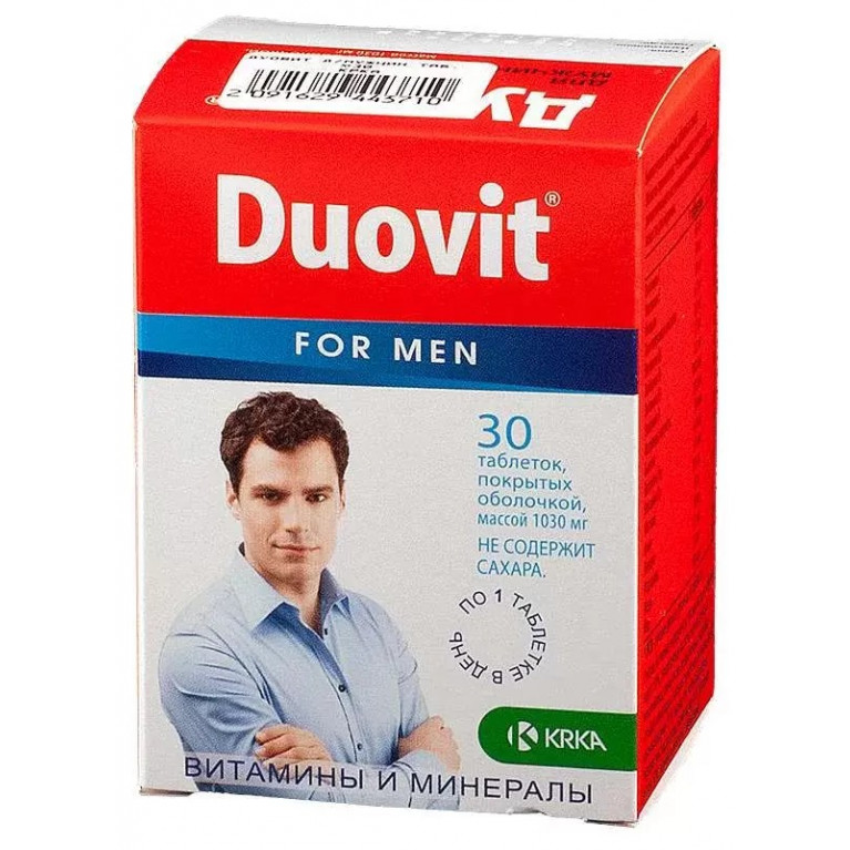 Дуовит для мужчин №30