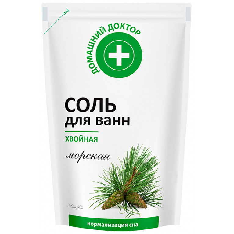 Домашний доктор соль для ванн хвойная 500 г