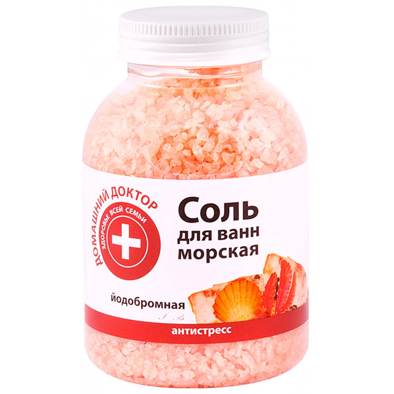 Домашний доктор соль для ванн 1000 г/йодобромная/