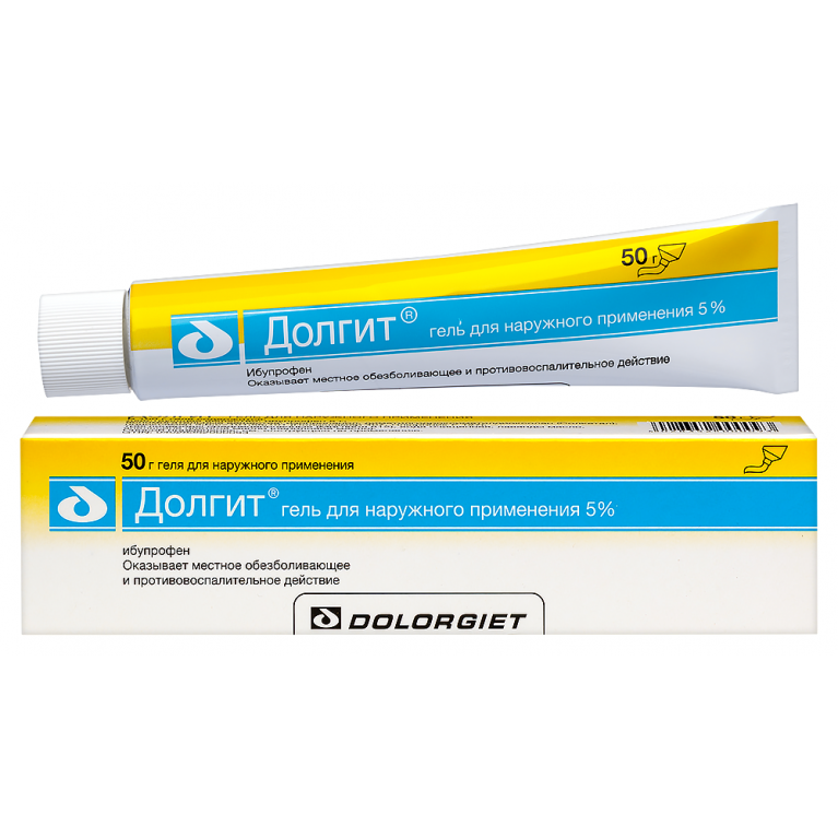 Долгит гель 5 % 50 г